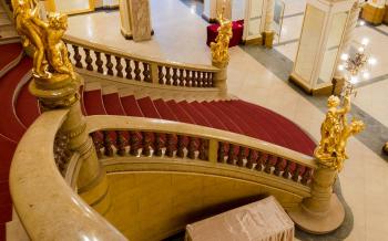 Mahen Theatre - staircase detail